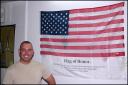 Flag of Honor displayed in the MWR building at Camp Victory Iraq ... 