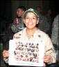 Football Night give away ... Camp Victory, Iraq ... October 17, 2006 ... 