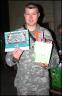 Football Night give away ... Camp Victory, Iraq ... October 17, 2006 ...