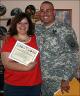 Katie French one of my Virgina troop supporters ... July 31, 2008 ...