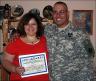 Katie French one of my Virgina troop supporters ... July 31, 2008 ...