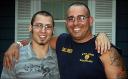 Vinnie (my very 1st pen pal) and me, hard to belive he is 26 now ... August 6, 2008 ...