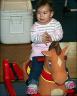 November 23, 3008 ... Nora and a beautiful pony ...