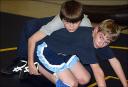 Darrin coaches wrestling ... November 14, 2008 ...