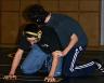 Darrin coaches wrestling ... November 14, 2008 ...