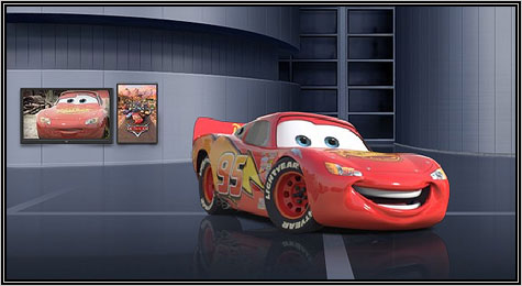 Stickers ... aka ... Lightning McQueen ...