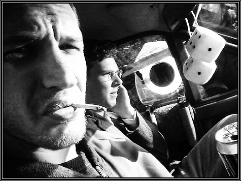 Tommy filming a car scene for ... Stuart, A Life backwards ... Tommy filming a car scene for ... Stuart, A Life backwards ...