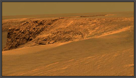 Victoria crater ... the planet Mars ... October 6, 2006 ...  