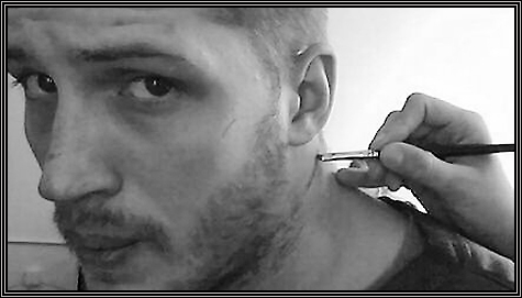 Tommy being made-up for Stuart, A Life backwards ...