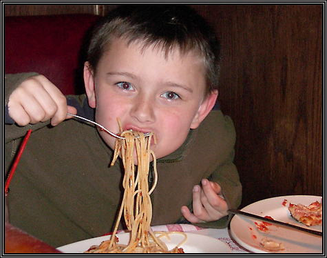 Ben ... like ... err ... 2001 ... Bucca for dinner ...  