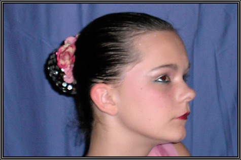 Brittni in a Ballet outfit for the dance company ... 