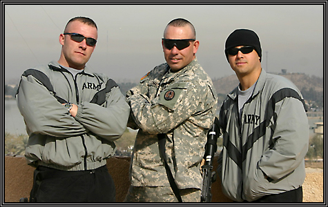 Tim Darrin and Tom ... The Palace over America ... Iraq ... December 3, 2006 ... 