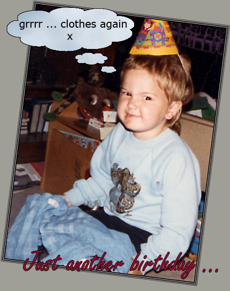 David ... on his birthday ... 