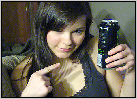 Brittni and her Monster ... December 25, 2006 ... 