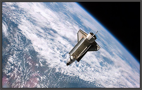 A picture of the space shuttle Atlantis taken from the international space station ... September 17, 2006 ... A picture of the space shuttle Atlantis taken from the international space station ... September 17, 2006 ...