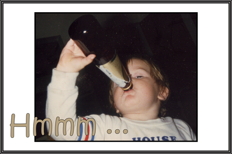 Apparently the photographer had a premonition ... drink drink drink ... Apparently the photographer had a premonition ... drink drink drink ...