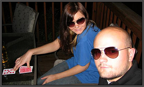 We wear our sunglasses at night ... B and D ... June 2007 ...