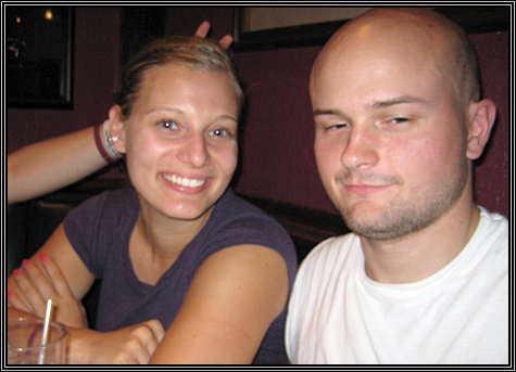 Sarah & David ... Garibaldi's at the University Mall ... August 2007 ... Sarah & David ... Garibaldi's at the University Mall ... August 2007 ...