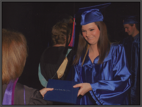 Accepting her diploma ... Graduation 2007 ... Accepting her diploma ... Graduation 2007 ...