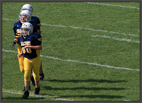 September 30, 2007 ... Ben's football game ... because I can ...