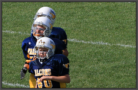 September 30, 2007 ... Ben's football game ... because I can ...