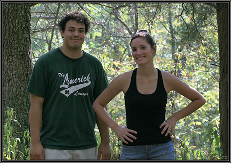 Jake and Afton ... October 7, 2007 ... Giant City State Park ... forget hiking ... Afton even took the time to climb a tree ... Jake and Afton ... October 7, 2007 ... Giant City State Park ... forget hiking ... Afton even took the time to climb a tree ...