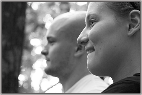 David and Sarah ... Giant City State Park ... October 7, 2007 ... David and Sarah ... Giant City State Park ... October 7, 2007 ...