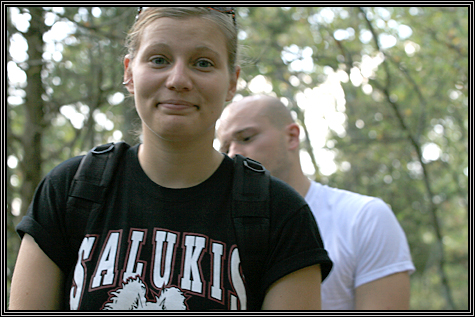 Sarah and David ... hiking ... Giant City ... October 7, 2007 ... Sarah and David ... hiking ... Giant City ... October 7, 2007 ...