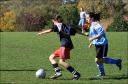 October 20, 2007 .. Carissa's AYSO soccer game at Eldridge Park ... the other team tied at the last minute ... score ... 1 - 1 ...