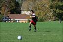 October 20, 2007 .. Carissa's AYSO soccer game at Eldridge Park ... the other team tied at the last minute ... score ... 1 - 1 ...