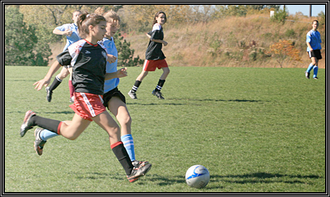 AYSO girl's soccer ... October 2007 ... Alexis ...  