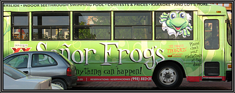 Buh bye to Senor Frogs and Rudy ... until next time ... November 5, 2007 ... Cancun MX ... Buh bye to Senor Frogs and Rudy ... until next time ... November 5, 2007 ... Cancun MX ...