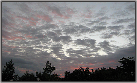 Sunrise ... Thursday ... November 8, 2007 ... from the resort window ... 