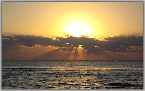 Friday ... November 9, 2007 ... sunrise on the beach at the resort ... Friday ... November 9, 2007 ... sunrise on the beach at the resort ...