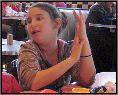 Alexis .. lunch at Portillo's ... December 30, 2007 ... Alexis .. lunch at Portillo's ... December 30, 2007 ...