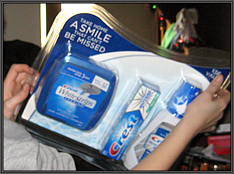 Santa got Brittni the same Crest package ... Christmas 2007 ... 