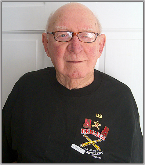 Darrin mailed me a t-shirt for a retired soldier ...   