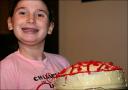 Alexis and her mom baked a cake ... Alexis and Carissa decorated it ... March 9, 2008 ...