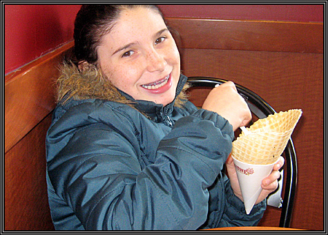 Alexis ... icecream ... April 2008 ... Alexis ... icecream ... April 2008 ...