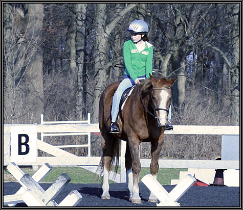 Carissa ... riding lessons ... Danada ... 2008 ... 
