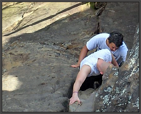 David and Jake ... I think this was also taken by Afton ... April 2008 ... 