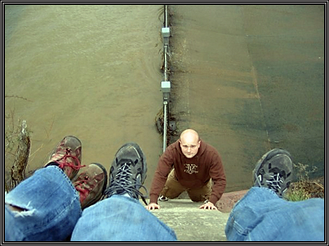 More of David, Jake and Afton at the Spillway ... 