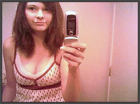 Cell phone image ... Brittni ... April 2008 ...