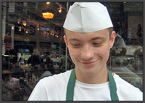 Russian, gelato street vendor in Manhattan ... 