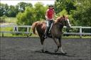 Carissa ... horseback riding lesson number eleven ... June 22, 2008 ...