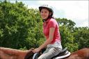 Carissa ... horseback riding lesson number eleven ... June 22, 2008 ...