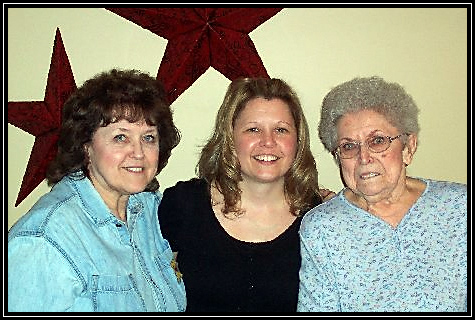 Aunt Carol, Cousin Michelle, Great Aunt Evelyn ... Aunt Carol, Cousin Michelle, Great Aunt Evelyn ...