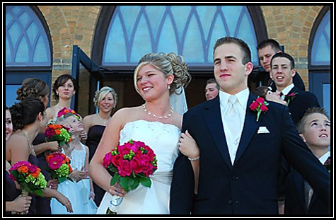 Meggie and Brad ... married October 11,2008 ,,, Terri is one proud aunt ... Meggie and Brad ... married October 11,2008 ,,, Terri is one proud aunt ...