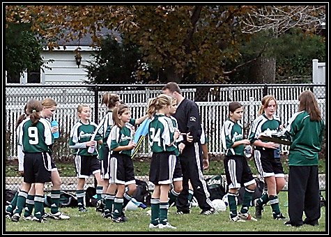 Halftime at a soccer game of Alexis'... 2008 ... Halftime at a soccer game of Alexis'... 2008 ...