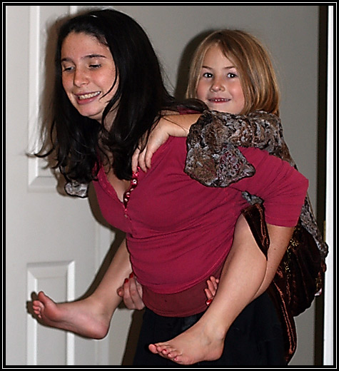 Alexis and Megan ... Thanksgiving 2008 ...